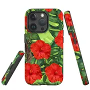 For iPhone 15 Pro Max Case, Shielding Cover, Plant Garden