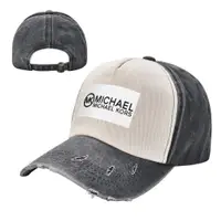 在飛比找蝦皮購物優惠-新款 MICHAEL KORS (9) 牛仔撞色水洗帽 成人
