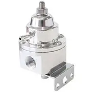 Aeroflow 2-Port 1200hp Billet Fuel Pressure Regulator 30-120psi Adjustable, AF66-2055