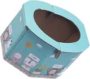 Hoement 1 Set Portable Emergency Potty for Foldable Travel Toilet for Camping and Road Trips Compact and Convenient Design for Go Use