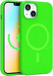 [FELONY CASE] iPhone 12/12 Pro MagSafe Case, Stylish Neon Green iPhone Case - 360° Shockproof Protective Case Designed for iPhone 12/12 Pro- Compatible with MagSafe