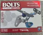 Kids Educational Toy Helicopter Bolts Erector Building Kit By Meccano 27 PC New