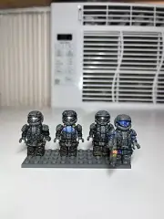 Halo Custom ODST squad Lego Minifigure