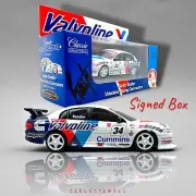 GARTH TANDER 2000 SIGNED BOX Valvoline Racing VT Holden Commodore 1:43