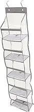 GARVALON Multi Layer Hanging Storage Bag for Door Back Transparent Organizer for Shoes and Sundries Convenient Wall Storage for Home Organization
