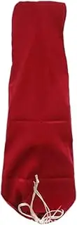 Vaveren Violin Dust Cover 4/4 Full Size Violin Violin Storage Pouch Practical Violin Protection Bag Violin Carrying Cover, Red