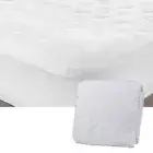 Microfibre Quilted Fitted Mattress Protector LONG SINGLE Essentially Home Living