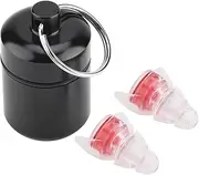 High Fidelity Earplugs With 27dB Noise Reduction For Concert Drummer Party And Hearing Protection These Earplugs Are Made Of Soft Liquid Silicone Softer And More (Red)