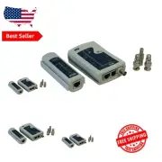 Compact Network Cable Tester with RJ45/RJ12 - Ideal for Home & Professional Use