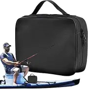 Furtryvl Large Tackle Bag | Fishing Tool Large Portable Storage Bag - Lightweight Tacklebox Container Outdoor Organization for Beginners Enthusiasts Adults Adventures