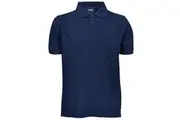 Tee Jays Mens Heavy Pique Short Sleeve Polo Shirt (Navy Blue) - UTBC3301