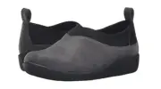 NEW CLARKS CLOUDSTEPPERS GRAY SILLIAN GREER SLIP ON LOAFER SHOES WOMENS 7