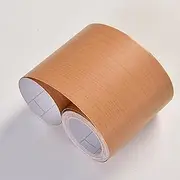 Wood Grain Repair Tape, Self Adhesive Wood Grain Repair Patch for Tables, Chairs, Baseboards, Doors, Windows, Floors, All Kinds of Furniture Renovation, Handicraft DIY(Cherry Peach,20cmx5m)