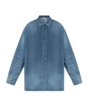 Fear of God Vented Denim Shirt blue