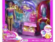 Barbie Beach Doll w/ Jet Ski and Water Sport Accessories, Puppy & Dolphins