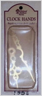 Walnut Hollow Farm Clock Hands Repair Kit 1006 Gold Quartz