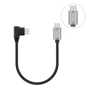 Geekria Micro-USB to Micro-USB OTG Charging Cable (Black)