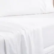 Sheridan Everyday Cotton 250TC Fitted Sheet in White