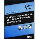 特價399  BLACKWELL'S FIVE-MINUTE VETERINARY CONSULT: RUMINANT <華通書坊/姆斯>