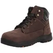DANNER MANUFACTURING Men's Work Ankle Boot, Brown Leather