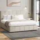 Oikiture Bed Frame Double Size Beds Platform Gas Lift Storage Base VISH