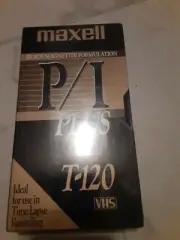 Maxwell T-120 Vhs Vcr Tape