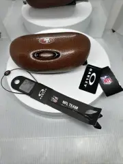 Oakley NFL San Francisco 49ers Bundle…Leash/Strap And Football Hard Case