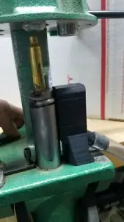 3D printed Spent primer catcher for the RCBS Turret Press, press not included.