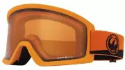 Adult DRAGON DX3 L OTG Snow Goggles - Zest Orange / LumaLens Amber