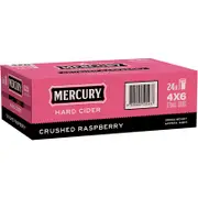 [Mercury] Mercury Hard Cider Crushed Raspberry Can 375mL