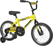 Dynacraft Magna Major Damage Boy's Bike (16-Inch, Yellow/Black)