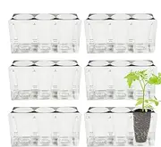 Seeding Starting Tray | Germination Growing Seedling Pot with Drain Hole,Multi-Functional High Strength Outdoor Gardening Tools for Greenhouse Home