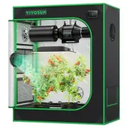 VIVOSUN Grow Tent kit 75x45x90cm Indoor Hydroponics Plant Grow System Mylar Room