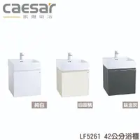 在飛比找蝦皮購物優惠-『洗樂適台南義林店』凱撒衛浴CAESAR 42公分一體瓷盆浴