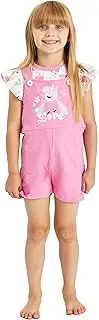 [Peppa Pig] Girls Dungarees T Shirt Top Set