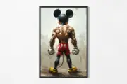 [Namly Design] Poster - Muscular Mouse