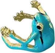 [Glugahrif] Tree Frog Ring, Adjustable Frog Ring, Cute Frog Rings with Frog Shaped Tree Frog - Realistic Finger Group, Funny Christmas Basonneries for Women Girl