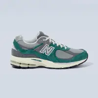 在飛比找蝦皮購物優惠-NEW BALANCE 灰藍綠 麂皮 復古 慢跑鞋 NB 2