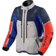 REV’IT! Sand 5 H2O Silver Blue Jacket