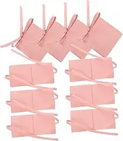 GAROZATION 10pcs Small Jewelry Pouches Portable Bags for Women present Packaging for Necklaces Accessories Scratch Prevention Design