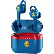 Skullcandy Bluetooth True Wireless Earbuds with Charging Case, Blue, S2IVW-N745