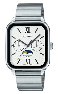 Casio Standard Analog White Dial Casual Quartz Men's Watch MTP-M305D-7A2V
