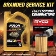 Ryco Oil Filter 5L APX10W40 Engine Oil Service Kit for Mercedes Benz B200 W245
