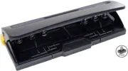 Bira 6 Hole Punch, six Hole Binder, Black, Adjustable, 8 Sheet Capacity, Mini...