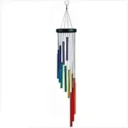 Wind Chimes Outdoor Creative Colorful Rotating Wind Chime Hanging Ornaments Indoor and Outdoor Metal Wind Chimes Home Decoration Memorial Wind Chime