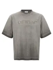 [Off-White] Off-White-Laundry Skate T Shirt Grigio-Uomo S