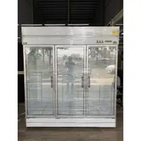 在飛比找蝦皮購物優惠-吉田二手傢俱❤全新三門玻璃型冰箱 冷藏櫃 冷藏展示櫃 冷藏展
