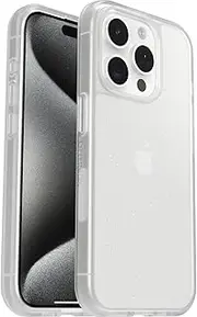 OtterBox Sleek Series Case for iPhone 15 Pro, Shockproof, Drop Proof, Ultra-Slim, Protective Thin Case, Tested to Military Standard, Stardust, No Retail Packaging