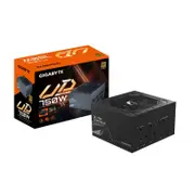 Gigabyte 750W Ud750Gm Pg5 Atx Psu Power Supply 80+ Gold >90% Black Flat Cables