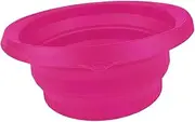 B Baosity Foldable Wash Basin Washbasin Silicone Dish Pan Dish Tub Multiuse Storage Ice Beverage Tub Ice Bucket for Travel Kitchen RV